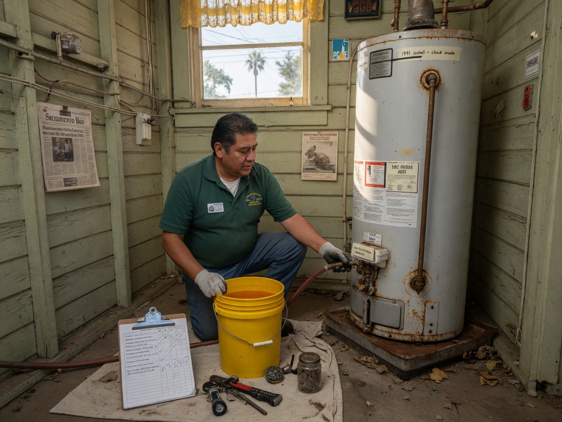 Water Heater Maintenance Schedule For Older Sacramento Neighborhoods